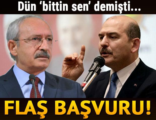 Kılıçdaroğlu'ndan İçişleri Bakanı Soylu için flaş suç duyurusu