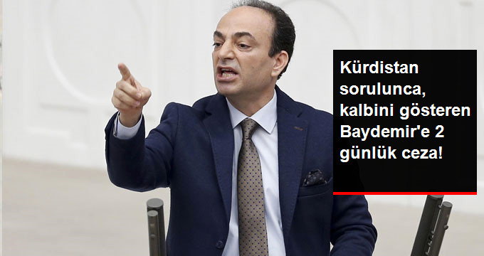 "Kürdistan Neresi" Sorusuna Kalbini Göstererek Cevap Veren Baydemir'e Meclis'ten 2 Gün Çıkarılma Cezası