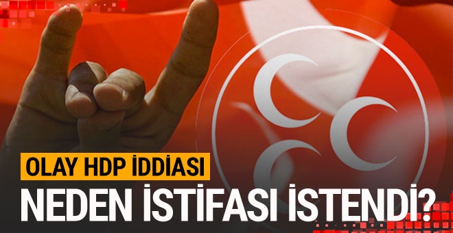 MHP Kars Belediye Başkanı'nı neden istifa ettirdi! HDP iddiası...