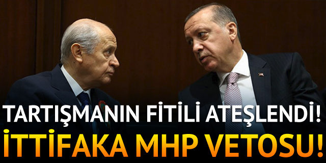 Saadet Partisi'ne MHP'den 'ittifak' vetosu!