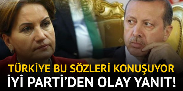 İyi Parti'den Ahmet Hakan'a olay yanıt