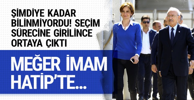 Kemal Kılıçdaroğlu'nun İmam Hatip'te okuttuğu kız öğrenci
