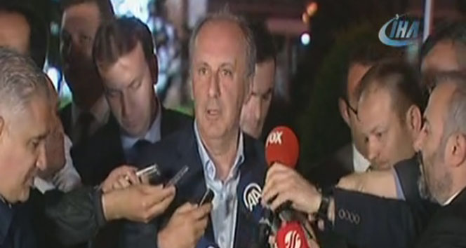 Muharrem İnce: 'Sayın Genel Başkanı ve AK Parti’ye, partisine başarılar diledik, sohbet ettik, dertleştik'