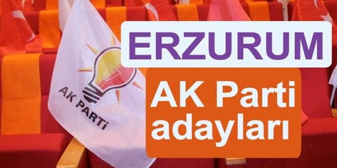 AK Parti Erzurum milletvekili adayları kimler 2018 listesi