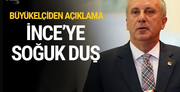 Danimarka Büyükelçisi'nden İnce'ye soğuk duş