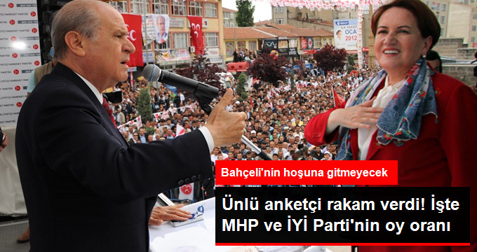 KONDA Genel Müdürü Bekir Ağırdır: MHP'nin Oyu Yüzde 5, İYİ Parti'nin Oyu Yüzde 12