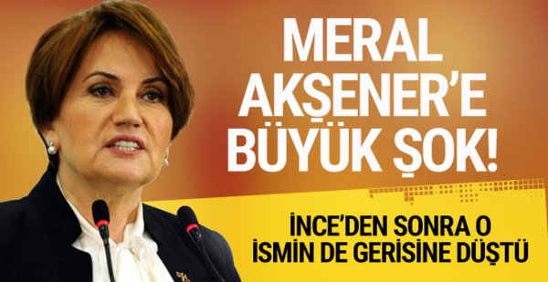 Meral Akşener'e büyük şok! O ismin de gerisine düştü...