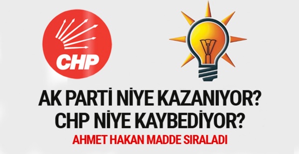 AK Parti niye kazanıyor CHP niye kaybediyor? Ahmet Hakan yazdı