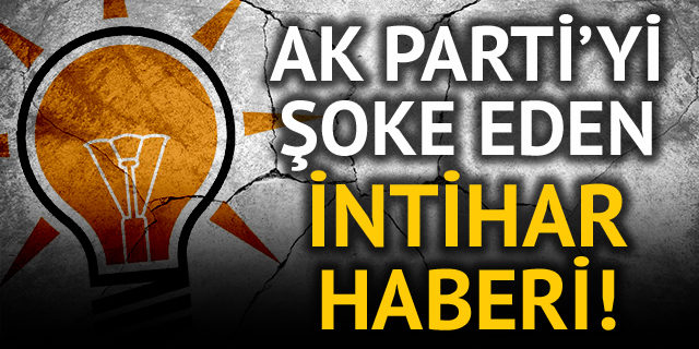 AK Parti'yi şoke eden haber!