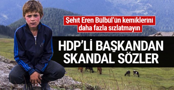 HDP Diyarbakır İl Başkanı Camcı'dan skandal sözler