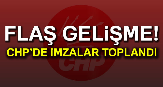 CHP’li Tüzün: 'Kurultay için yeterli sayıda imza toplanmıştır'