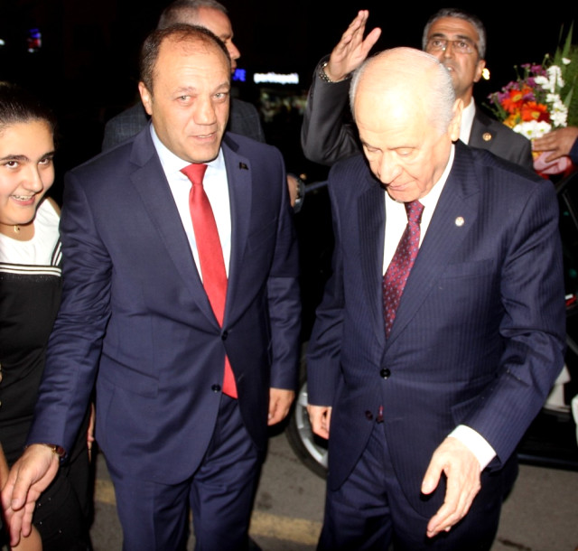 MHP Genel Başkanı Bahçeli'ye Erzurum'da Yoğun İlgi