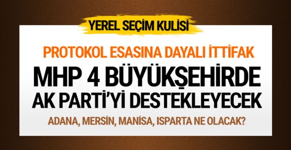 Flaş iddia! 'MHP, İstanbul, Ankara ve İzmir'de AK Parti adayına destek verebilir'