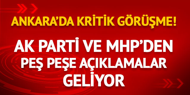 Mehmet Özhaseki'den AK Parti-MHP ittifakı açıklaması