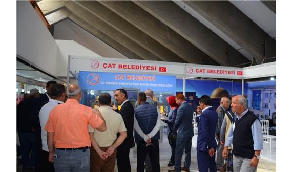 Erzurum Günlerinde Çat Belediyesinin Standı İlgi Gördü
