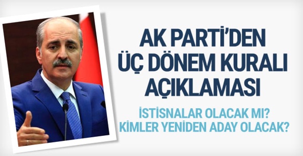 AK Parti'den '3 dönem kuralı' ile ilgili yeni açıklama