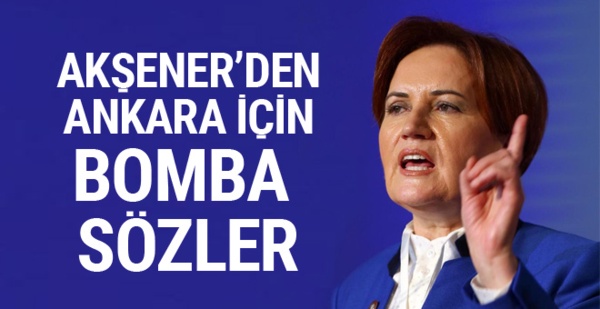 Meral Akşener: Ankara'da ortay adayımız olabilir