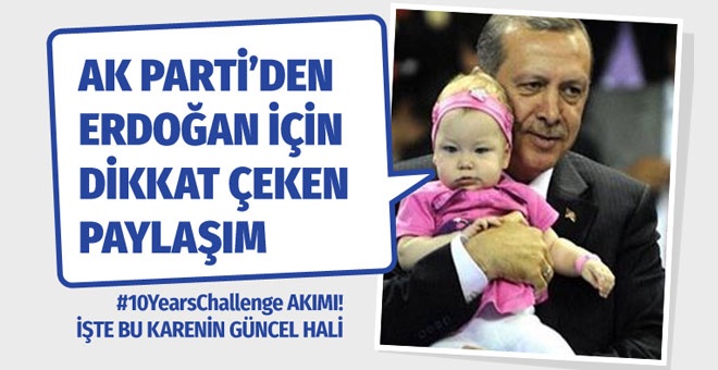 AK Parti, Erdoğan fotoğrafıyla o akıma dahil oldu